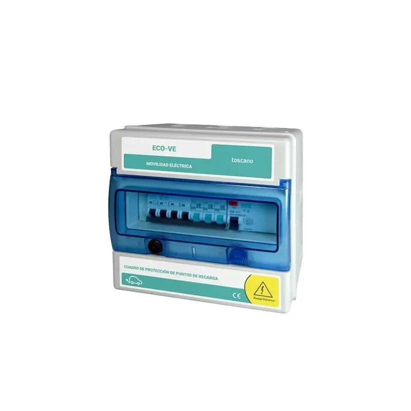 Cuadro cargador coche electrico toscano 40A - Trifasico - CarChargers.Shop