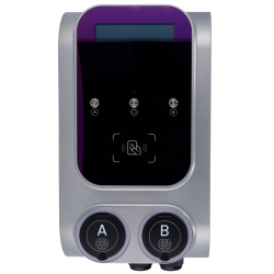 Soquete duplo Raedian GEMINI 2x22kw - CarChargers.Shop