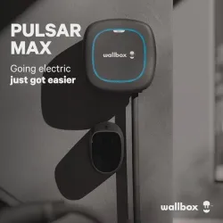 Wallbox Pulsar Max OCPP 7.4 Cavo 5m Bianco - CarChargers.Shop