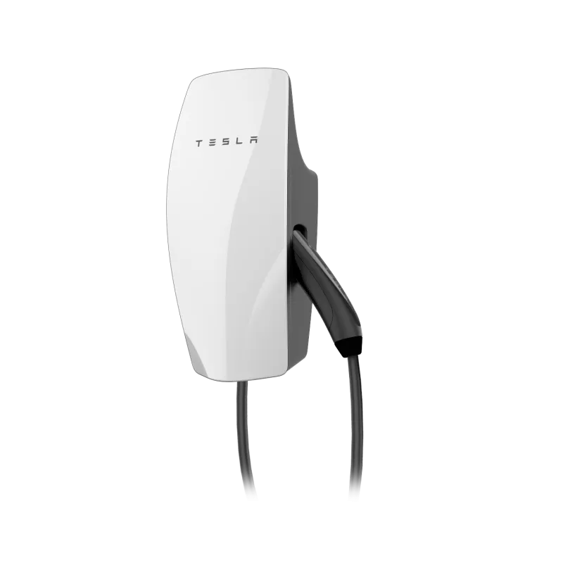 Carregador tipo 2 com conector de parede Tesla - CarChargers.Shop